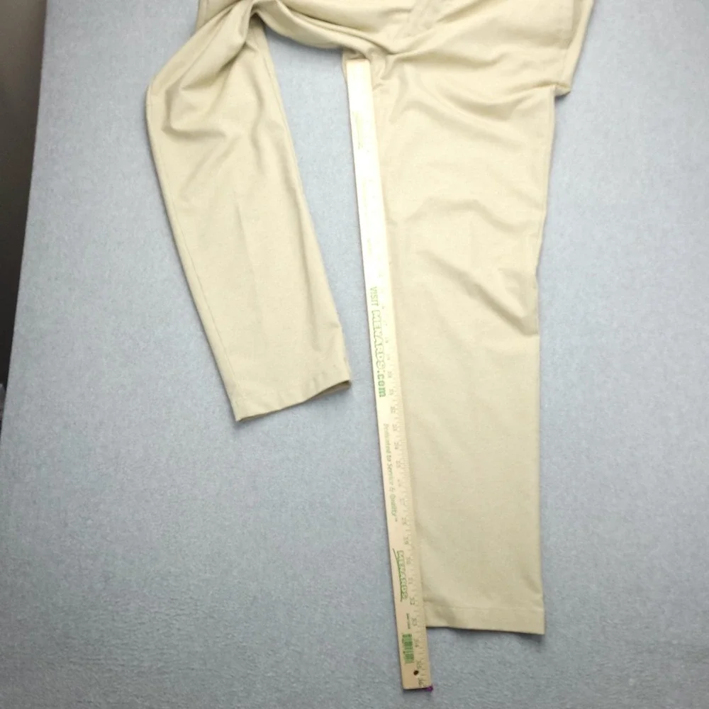 Tommy Bahama Pants Mens 38x34‎ Beige Chino Polyester Stretch Casual Polyester